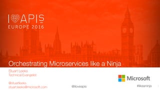 Orchestrating microservices like a ninja | PDF