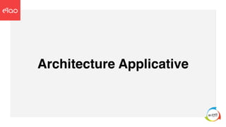 Architecture Applicative
 