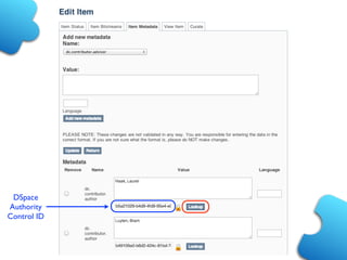 DSpace
Authority
Control ID
 