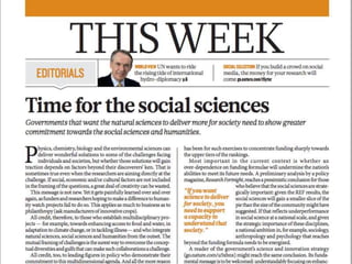 31 May, 2015 Campaign for Social Science 24
 