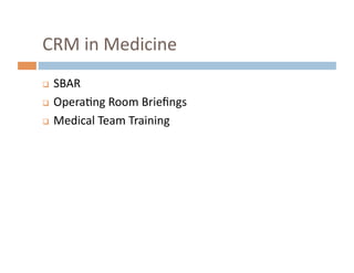Surgical Team Communications - Perspect Management Consulting | PDF