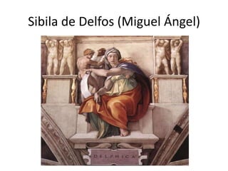 Sibila de Delfos (Miguel Ángel)