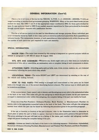 Dodge 3/4, T-214. ORD 9 SNL G-502.