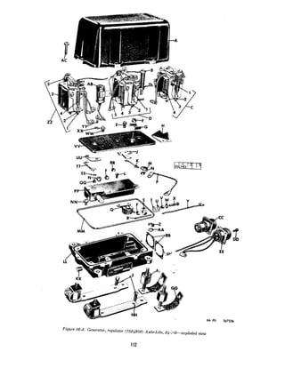 PP-
NN
EE
IiH
-/ RA PD 34722
Figure 06-3. Generator, regulator(7524309) Auto-Lite, 24-ilt-exploded view
ii2
4
 
