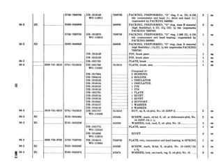 06-2
06-2
06-2
06-2
06-2
06-2
06-2
06-2
06-2
06-2
H2
H2
Hl
Hl
Hl
Hl
920-741-3318 3741-7413318
1310-741-3319
......_.._.....___._.___
:741-7413319
HlOl-0453464
HlOl-0453296
s920-753-8783
G742-7638765
H002-6546886 . . . _ _ 546886
3742-7538756 DR-1913678
WO-118910
7538750
H002-0546859 546859
2742-7538783
9101-0453282
HlOl-0453474
DR-1916149
WO-118911
7538765
DR-1916152
DR-1916153
DR-1921761
DR-1921760
wo-119491
7413318
DR-1917894
DR-1904516
DR-1916133
DR-1916134
DR-1916152
DR-1916153
DR-1921761
DR-1916154
DR-1916155
DR-1916541
DR-1916157
DR-1916158
DR-1921747
WO-119496
. _ _
7413319
...... . . .... 453464
.... ...... _ __
DR-1921773
wo-119545
DR-1914906
wo-119019
DR-1916413
WO-118904
453296
7538783
453282
453474
PACKING, PREFORMED, “0” ring, 6 in. ID, 0.135
thk (commutator end head (l), drive end head (1))
(superseded by PACKING 546886)
PACKING, PREFORMED, “0” ring, class B material
(high flexibility), 5 ID, 5% OD, W thk (supersedes
PACKING 7538765)
PACKING, PREFORMED, “0” ring, 1.599 ID, 0.135
thk (commutator end head bearing) (superseded by
PACKING 546859)
PACKING, PREFORMED, “0” ring, class B material
(high flexibility), 1% ID, s thk (supersedes PACKING
7538750)
PIN, brush plate ___________...._____........................................__________
PIN, brush plate _._...__....___._.............................____.._____..____._._...
PLATE, brush ____________________............_........._____.__________________________
PLATE, brush, assy ..___.._..._._.___.__________________________.__..._____________
Composed of:
2 BUSHING
2 HOLDER
1 INSULATOR
1 INSULATOR
1 PIN
1 PIN
1 PLATE
1 RIVET
1 RIVET
2 SUPPORT
1 WASHER
2 WASHER
NUT, sp, S, cd-pltd, No. lo-32NF-2 _________.____.._.._........._
SCREW, math, rd-hd, S, cd- or dichromate-pltd, No.
lo-32NF-2A x $$
WASHER, lock, med, S, cd- pltd, No. 10________________.__.____
PLATE, name __.______________________________________________.________________________
RIVET ..._._.____________.________.._____.__..__.______________________.._..________.___
PLATE, retn, commutator end head bearing, w/SPRING
SCREW, math, fil-hd, S, cd-pltd, No. lo-24NC-2A
x%
WASHER, lock, ext-teeth, reg, S, cd-pltd, No. 10 ________
2
2
1
1
4
ea
ea
ea
ea
ea
ea
ea
ea
ea
ea
ea
ea
ea
ea
ea
ea
 