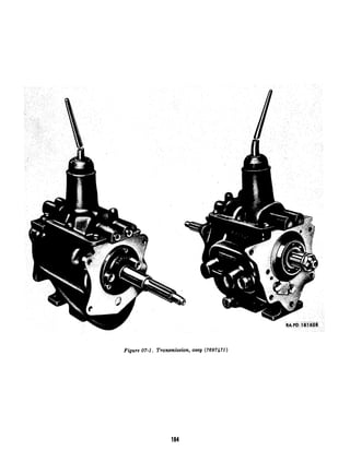 Figure 07-l. Transmission, assy (7697471)
184
 