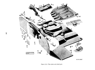 Figure 18-l 6. Floor plates and related parts
 