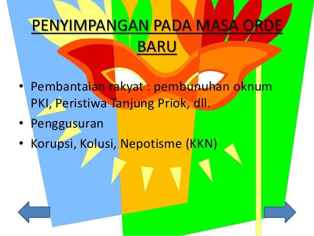 Orde Baru Dan Reformasi