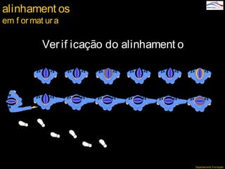 Departamento Formação
Verif icação do alinhament o
alinhament os
em f ormat ur a
 