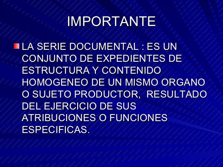 Ordenacion Documental