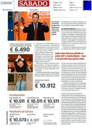 Tiragem: 117500           Pág: 60

                            País: Portugal            Cores: Cor

                            Period.: Semanal          Área: 19,81 x 26,41 cm²

ID: 27063326   08-10-2009   Âmbito: Interesse Geral   Corte: 11 de 13
 