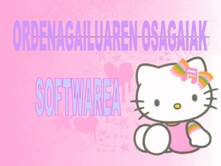 ORDENAGAILUAREN OSAGAIAK SOFTWAREA 