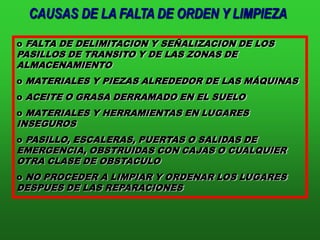 MEJORA EL ASPECTO DEL LUGAR DE TRABAJO Y LA PRODUCTIVIDAD