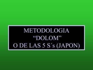 AUSENCIA DE UN RESPONSABLE O EQUIPO DE LIMPIEZA HACE QUE EL POLVO Y OTROS ELEMENTOS SE ACUMULEN