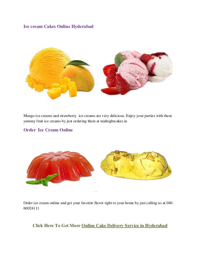 Order Ice Cream Online Hyderabad