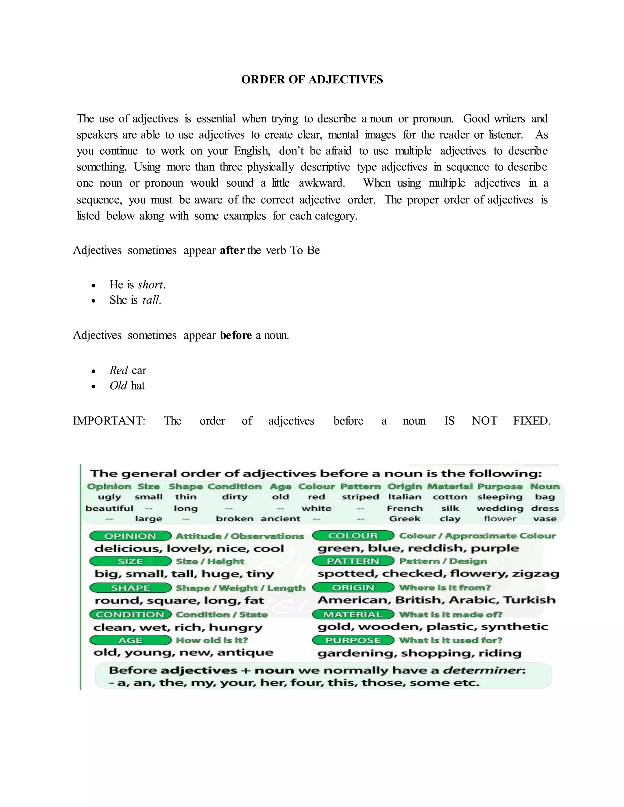 Order of-adjectives | DOCX