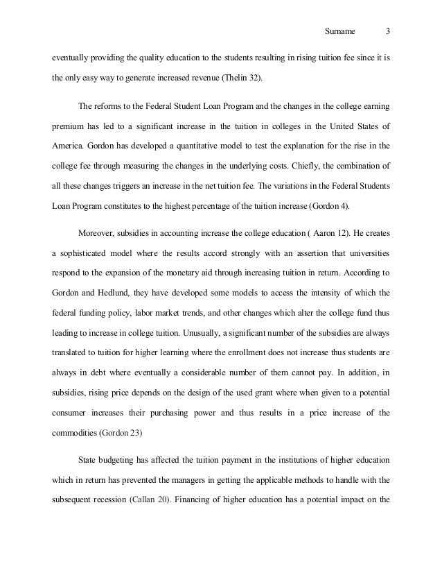Essay college tuition