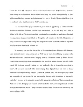 Death Of A Salesman Essay Autosaved