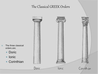 Dionic Order Order & acropolis | PPTX