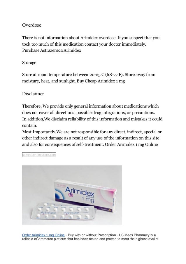 Order arimidex online