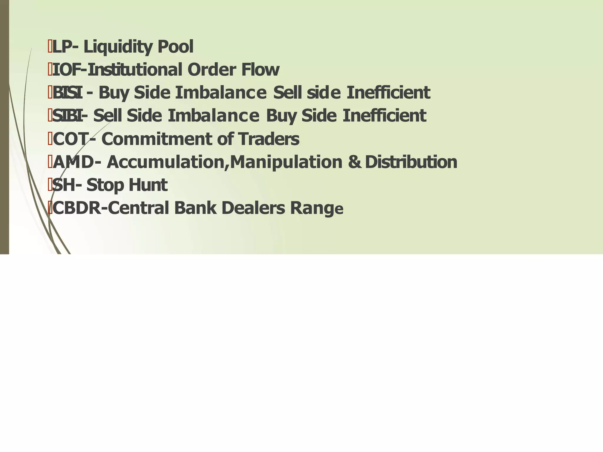 ORDER BLOCK ENTRY.pptx | Stocks and Bonds | Personal Investing