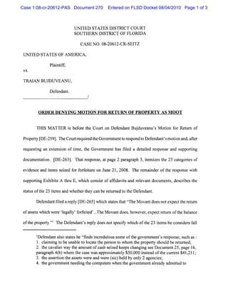 Case 1:08-cr-20612-PAS Document 270   Entered on FLSD Docket 08/04/2010 Page 1 of 3
 