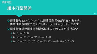 š !, ≤ , !$
, ≤$
!, ≤ ≃ !$
, ≤$
š
Ø !, ≤ ≃ !, ≤
Ø !, ≤ ≃ !$, ≤$ ⇒ !$, ≤$ ≃ !, ≤
Ø !, ≤ ≃ !$, ≤$ , !$, ≤$ ≃ !$$, ≤$$ ⇒ !, ≤ ≃ !$$, ≤$$
32
 