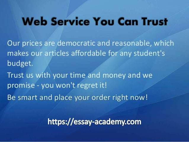 Essay to order