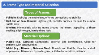 Fresh Look at Ordering And Verification Of Spectacle Frame Lens And Glass