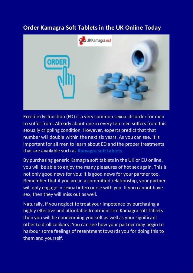 kamagra soft tablets