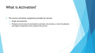 Order management, provisioning and activation | PPTX