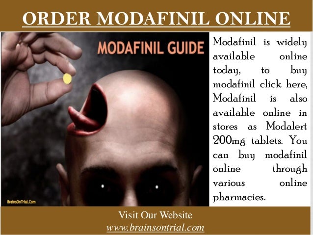 Where to order modafinil