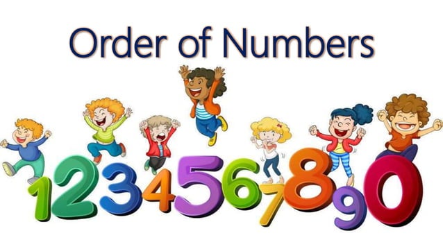 Order of Numbers | PPTX