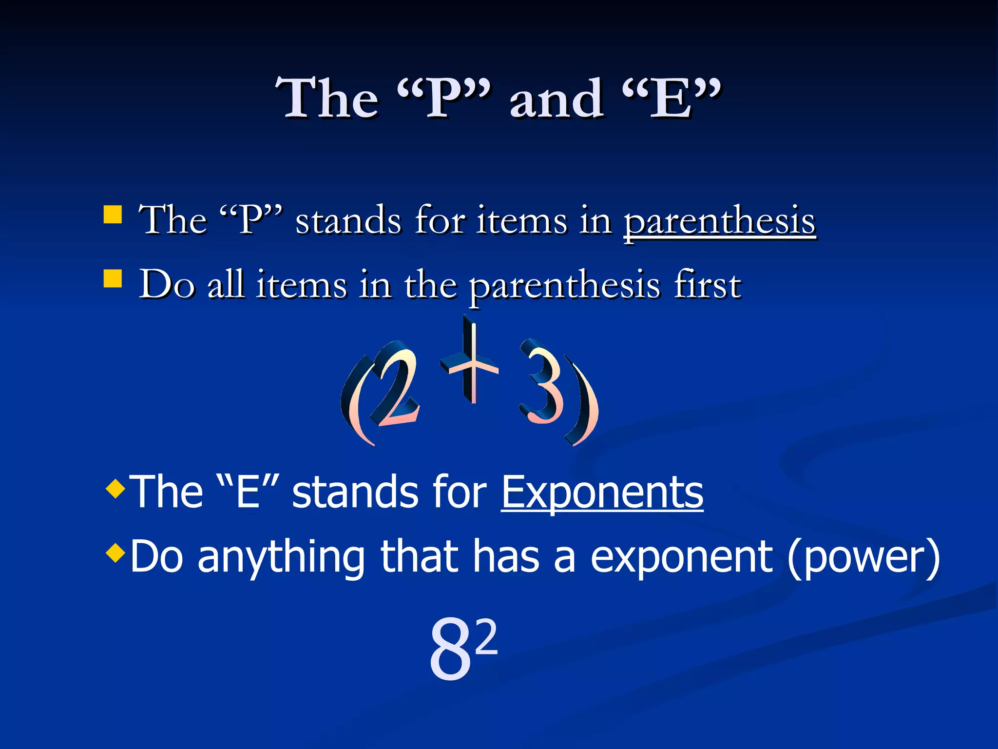 What is Order of Operations? | PPT