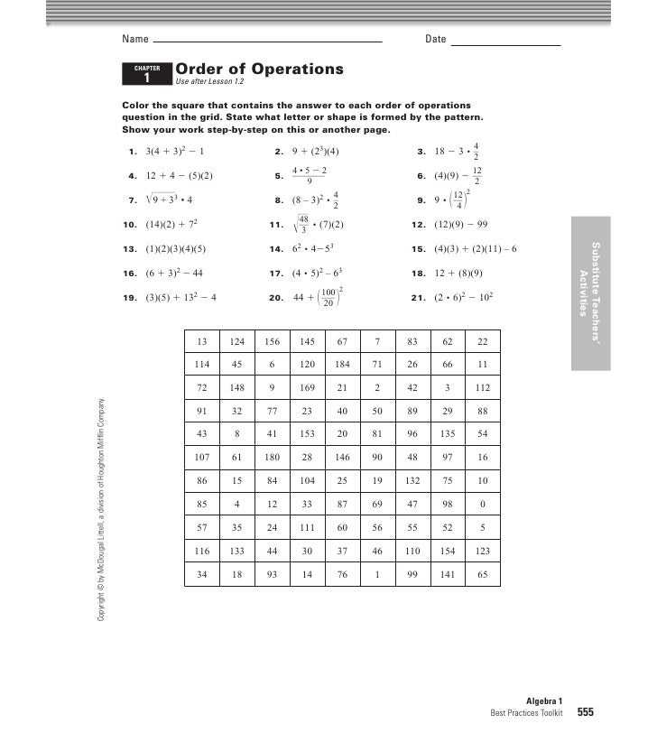 Why math worksheets 7th grade pdf