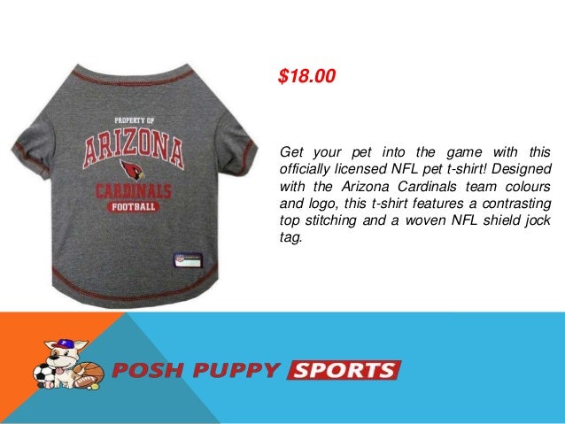arizona cardinals dog jersey