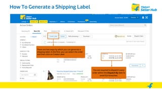 Generating Order Labels Orders management | PDF