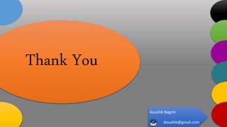 Thank You
Koushik Bagchi
ikoushik@gmail.com
 