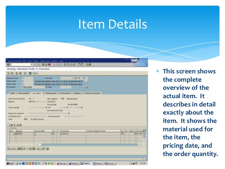 Sap Order To Cash Cycle