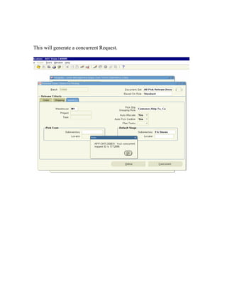 This will generate a concurrent Request.
 