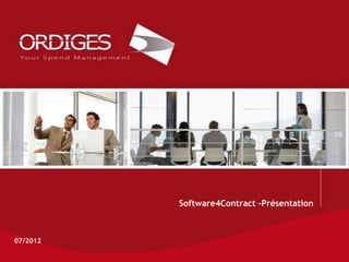 Software4Contract –Présentation



07/2012
 