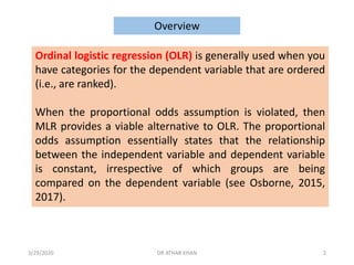 Ordinal logistic regression | PDF | Technology & Computing