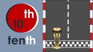 9AM
E th
0
tenth
1
th
 