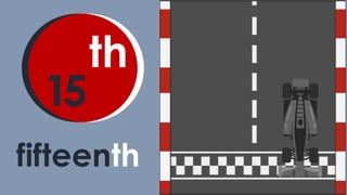 9AM
E th
5
fifteenth
1
th
 