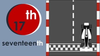 9AM
E th
7
seventeenth
1
th
 