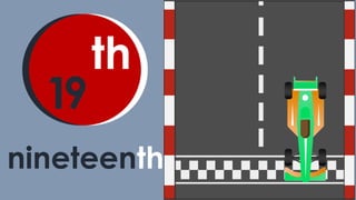 9AM
E th
9
nineteenth
1
th
 