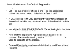 Logistic Ordinal Regression | PDF | Technology & Computing