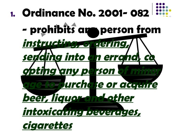 Ordinances