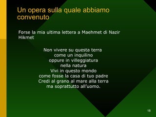 Lettera al figlio hikmet