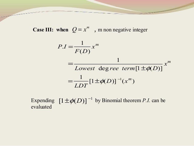 what is linear differential equation with constant coefficient